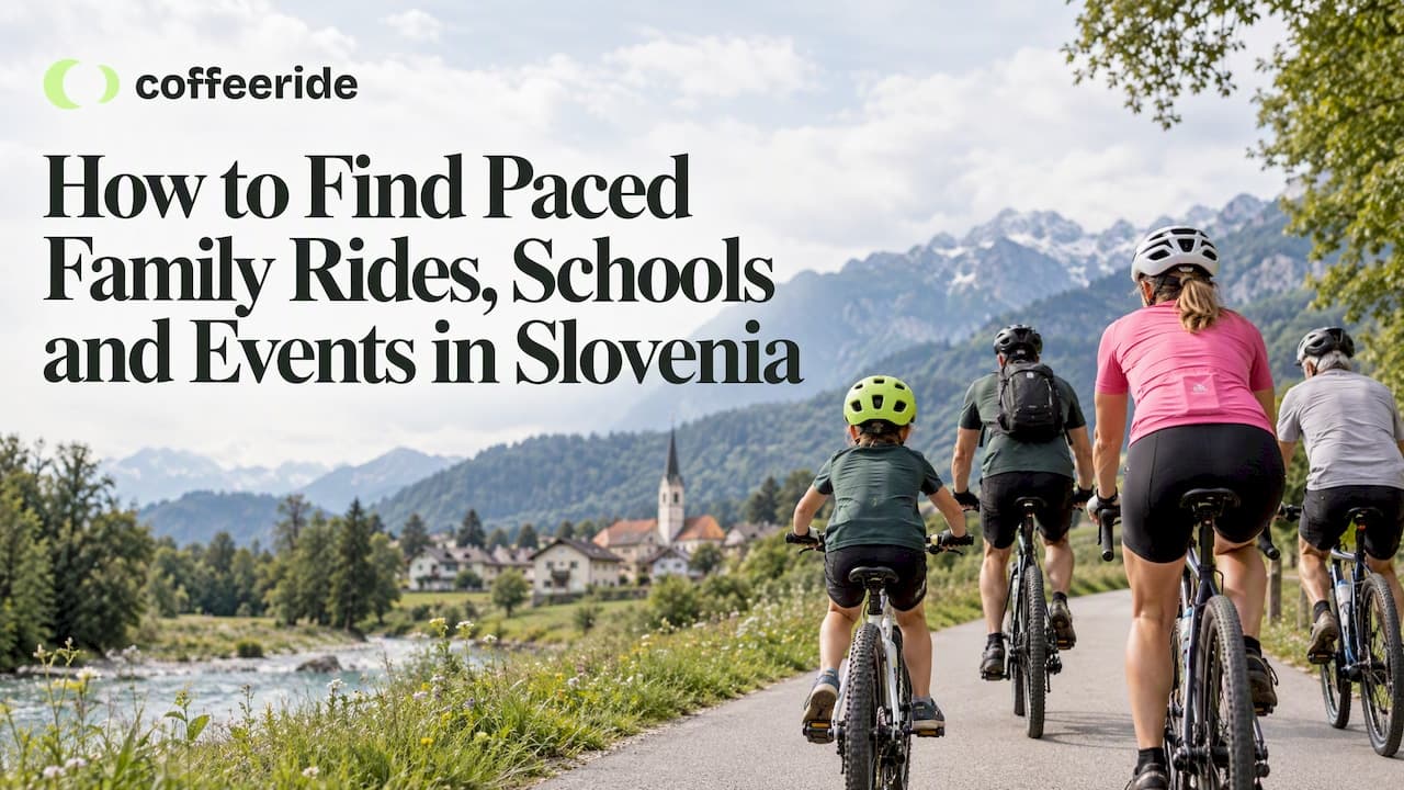 Find Paced Family Group Rides in Slovenia, Schools and Events